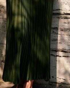 PLEATS vert foncé